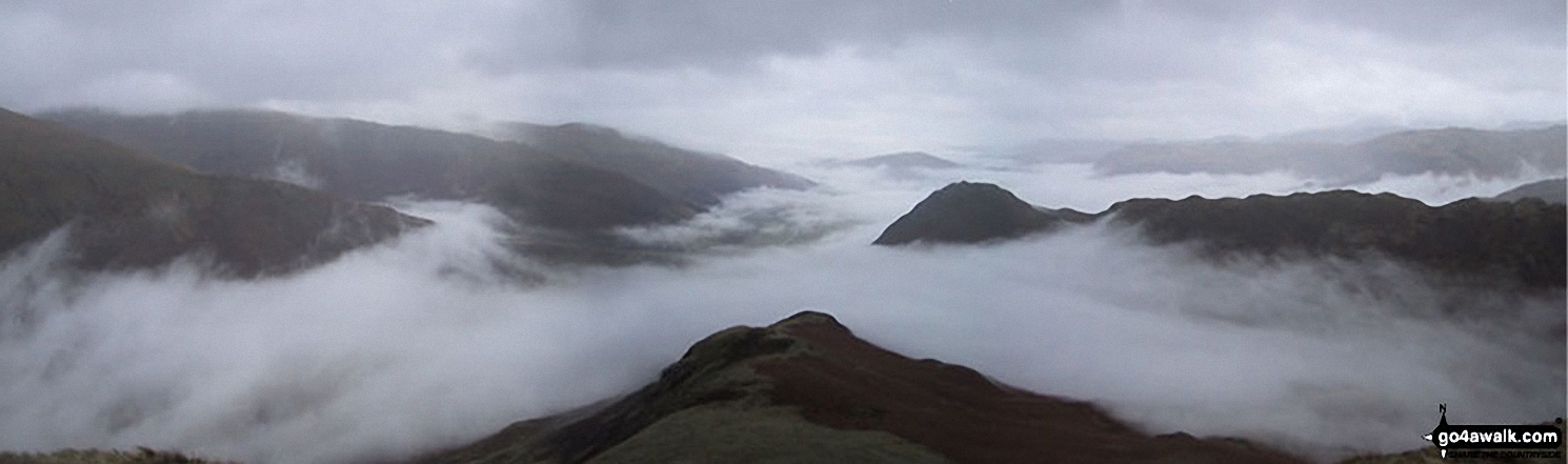 *Looking South to Grasmere from Steel Fell (Dead Pike)