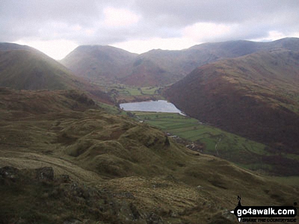 Walk c304 Beda Head and Place Fell from Howtown - Brothers Water from Angletarn Pikes