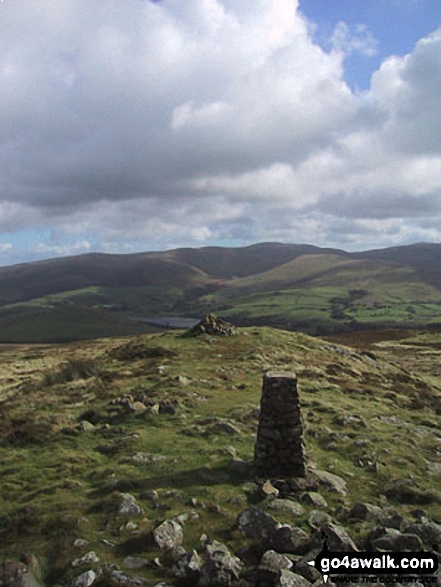 Walk c461 Great Sca Fell and Knott from Over Water - Knott and Over Water from Binsey