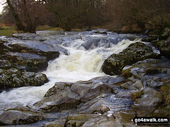 Walk c352 Gowbarrow Fell (Airy Crag) from Aira Force - High Force near Dockray