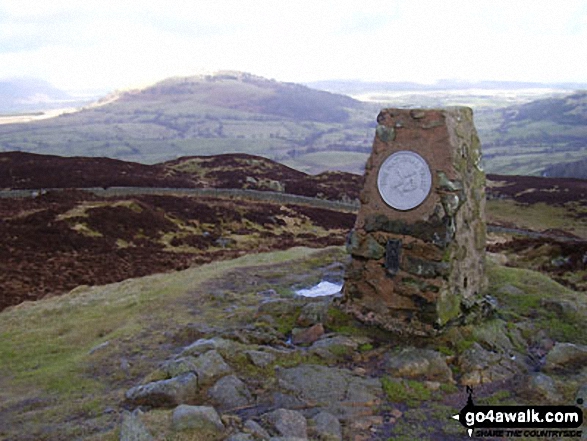 Walk c309 Great Mell Fell, Little Mell Fell and Gowbarrow Fell - Gowbarrow Fell (Airy Crag) summit