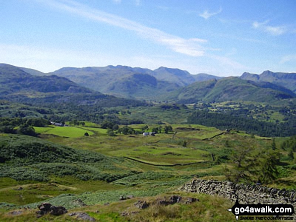 The Consiton Fells from Black Fell (Black Crag)