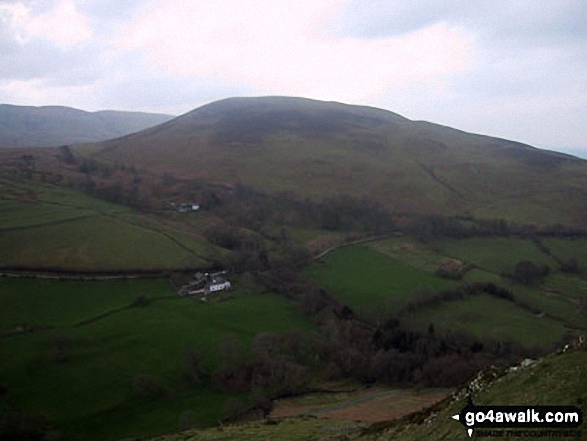 Walk c398 Sale Fell from Wythop Church - Ling Fell (Wythop) from Sale Fell