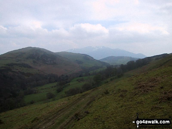 Walk c346 Ling Fell (Wythop) from Brumstone Bridge - Sale Fell from Ling Fell (Wythop)