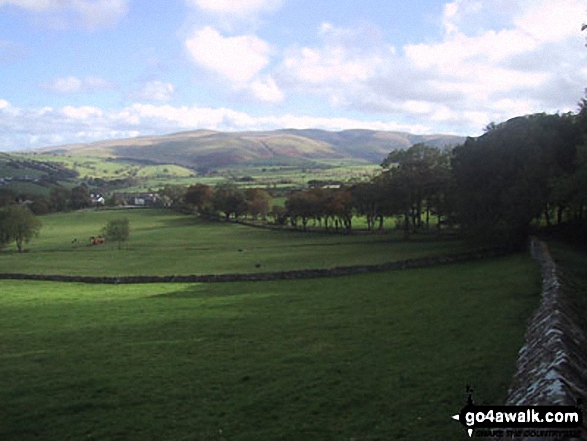 Walk c290 Binsey from Over Water - High Ireby