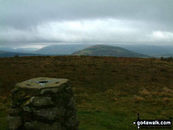 Walk c309 Great Mell Fell, Little Mell Fell and Gowbarrow Fell - Great Mell Fell from Little Mell Fell