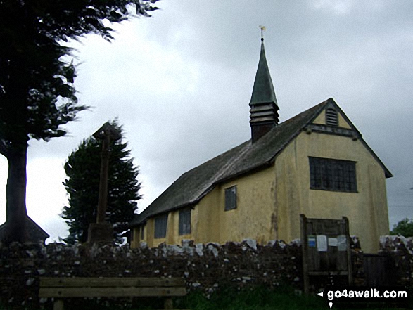 Walk so110 Beacon Batch from Cheddar Gorge - Charterhouse Church