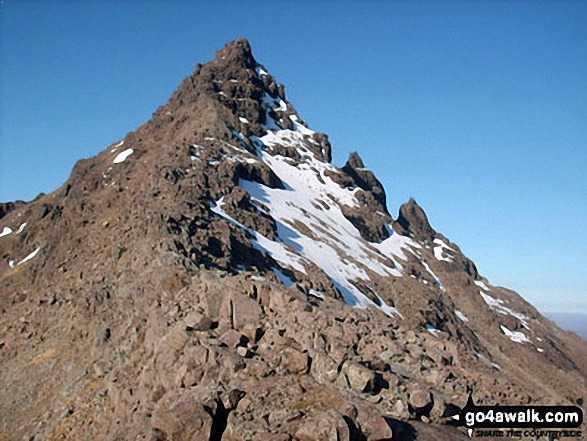 Walk Sgurr nan Gillean (Knight's Peak) walking UK Mountains in The Inner Hebrides (Western Isles)  Highland, Scotland