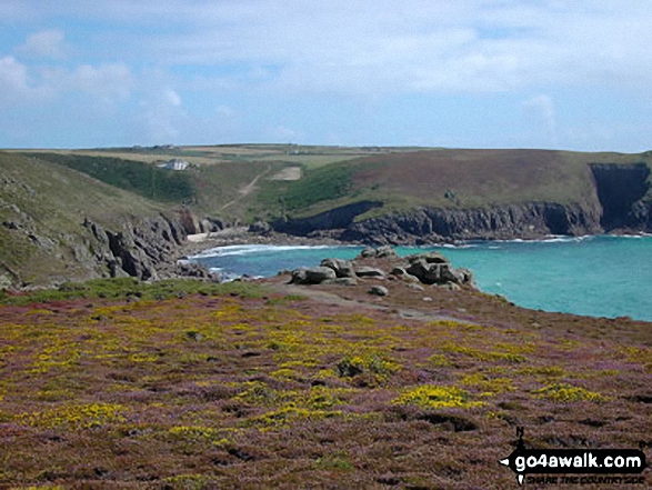 Walk co109 Kelsey Head and Holywell from West Pentire - Walking The South West Coast Path near Land's End