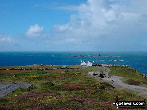 Walk co115 Sennen Cove from Land's End - Dr Johnson's Head on The South West Coast Path at Land's End