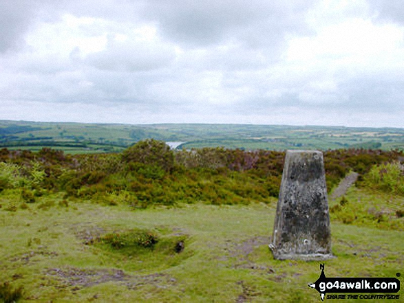 Walk Hadborough (Haddon Hill) walking UK Mountains in  Exmoor National Park Somerset, England