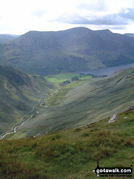 Walk c313 The Newlands Fells from Hawes End - Honister Pass from Dale Head (Newlands)