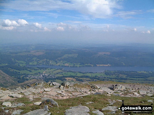 Walk c179 The Seathwaite Round from Seathwaite, Duddon Valley - Coniston Water from The Old Man of Coniston