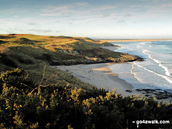 Walk n127 Budle Point from Bamburgh - Looking towards Budle Point