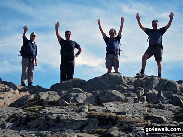 On top of Calf Crag in the Lakes last week 