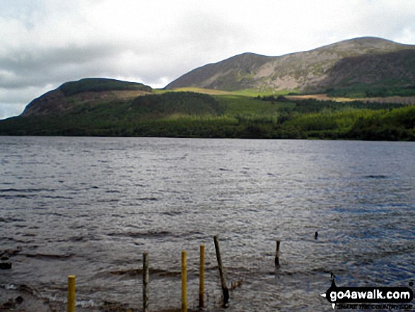 Bowness Knott and Great Borne above Ennerdale Water