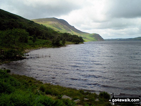 Bowness Knott and Great Borne above Ennerdale Water