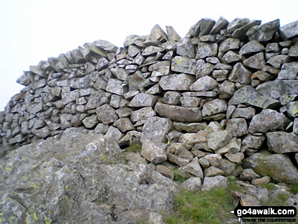 The  summit of Little Gowder Crag 