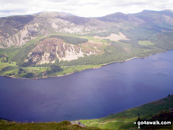 Great Borne across Ennerdale from the summit of Crag Fell