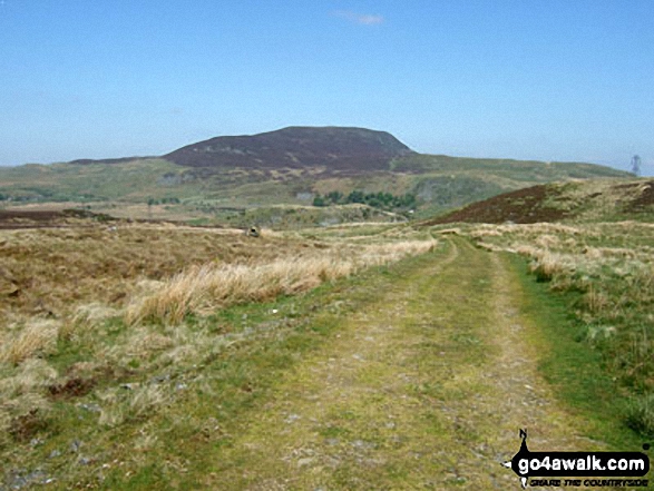 Arenig Fach from Llyn Arenig Fawr 