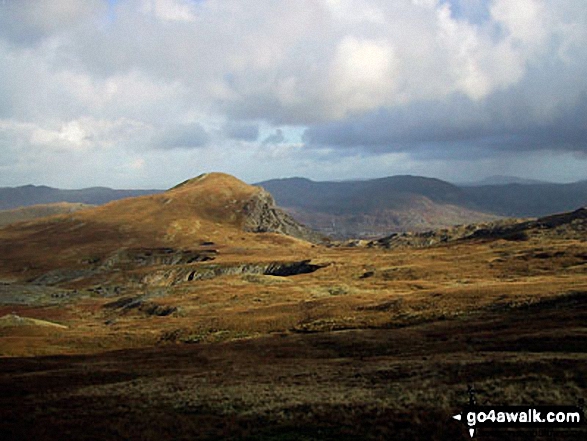 Moel-yr-hydd from Moelwyn Mawr (North Top) 