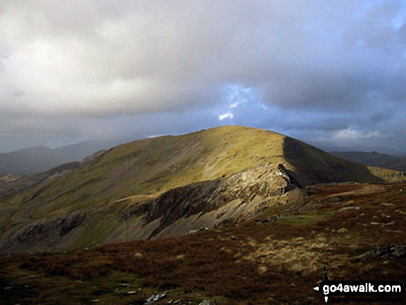 Craigysgafn and Moelwyn Mawr from Moelwyn Bach 