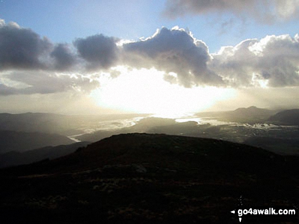 Looking SW from Moelwyn Bach 