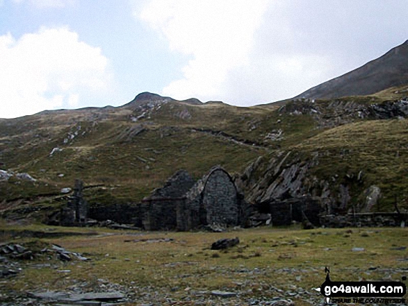 Walk gw261 Rhosydd Quarry from Croseor - Croesor Quarry