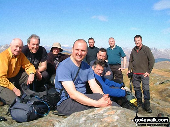 Top Dog Hikers on Beinn Chabhair 