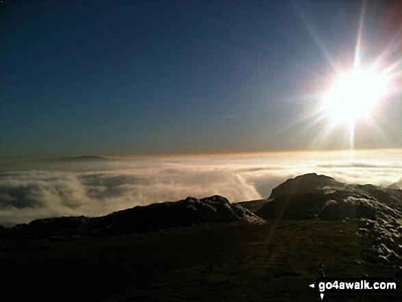 Temperature Inversion seen from on top of The Wrekin