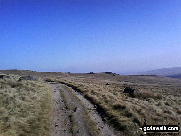 Walk l109 Gorple Stones and Extwistle Moor from Worsthorne - Clough Head Stones