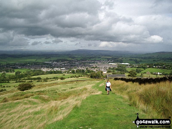 Barnoldswick from Weets Hill 