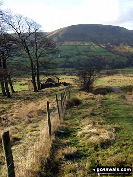 Brown Knoll (Edale) from near Upper Booth