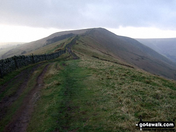 Walk d158 Sparrowpit and Mam Tor from Castleton - Lord's Seat (Rushup Edge) from Rushup Edge