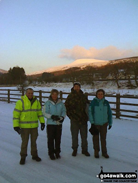 Walk po148 Chwarel y Fan, Twmpa and Rhos Dirion from Capel-y-ffin - Near Capel-y-ffin, Vale of Ewyas