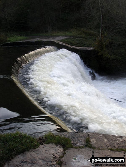 Walk d270 Monsal Head, Monsal Dale and Deep Dale from Ashford in the Water - Monsal Dale Weir