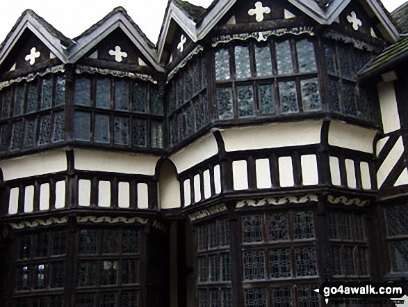 Walk ch253 Little Moreton Hall from Ackers Crossing - Little Moreton Hall