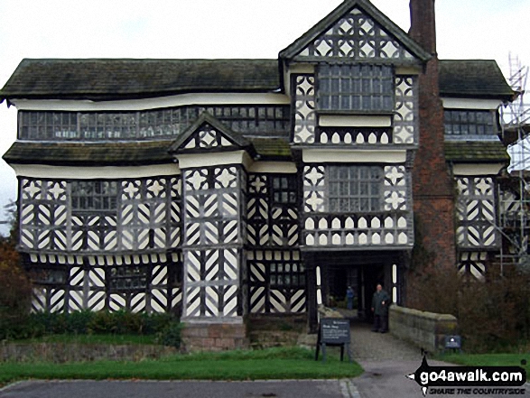 Walk ch253 Little Moreton Hall from Ackers Crossing - Little Moreton Hall