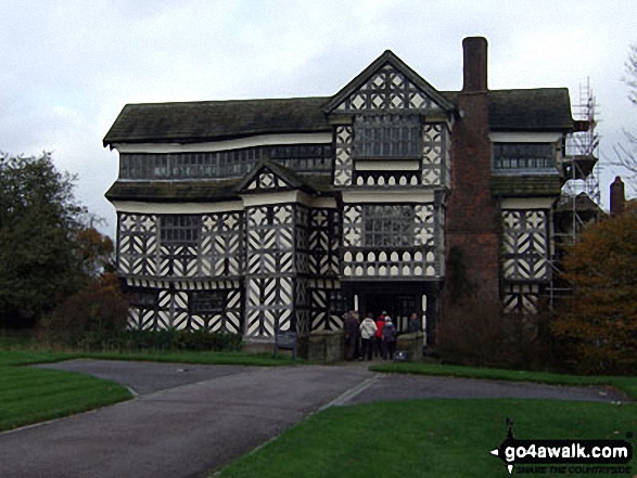 Walk ch253 Little Moreton Hall from Ackers Crossing - Little Moreton Hall