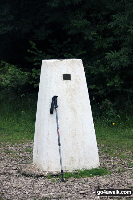 Arnside Knott summit trig point