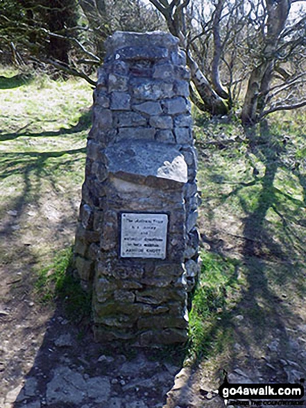 Nation Trust Donation Pillar, Arnside Knott 