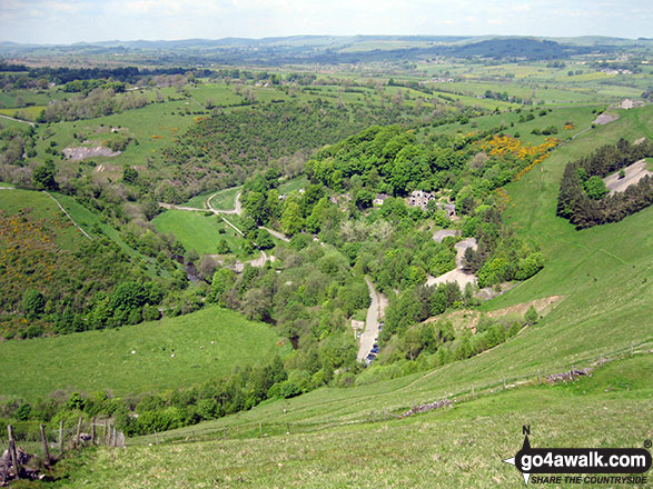 The Manifold Valley and the Manifold Way from Ecton Hill