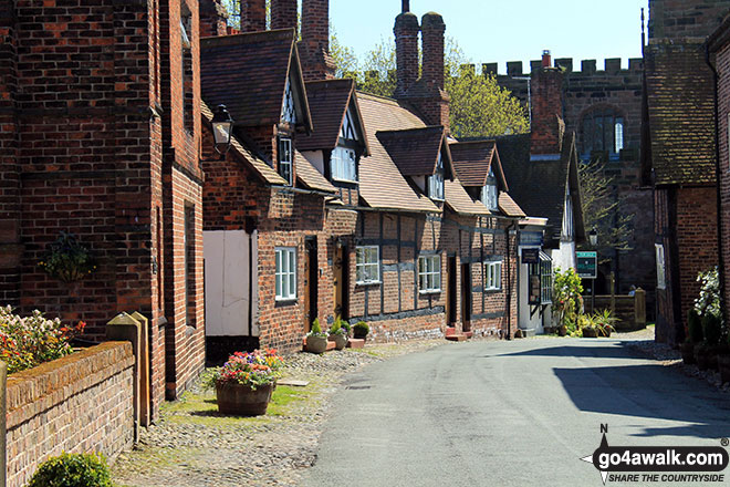 Walk ch161 Great Budworth from Arley Hall - Great Budworth