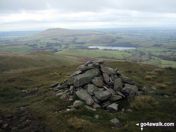 Over Water from the large cairn on the approach to Great Cockup 