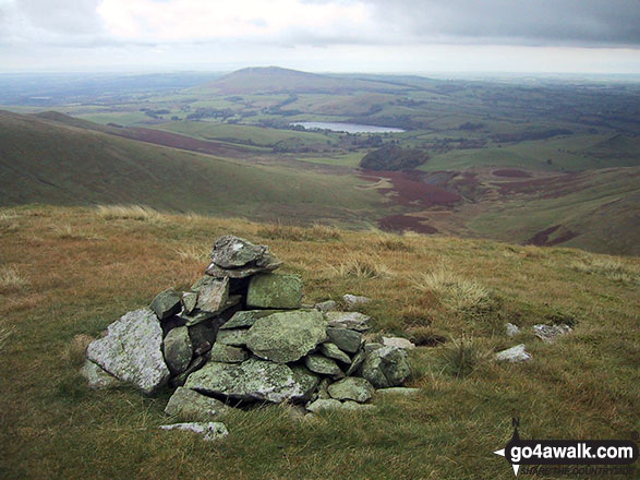 Walk c461 Great Sca Fell and Knott from Over Water - Over Water from a cairn on Meal Fell