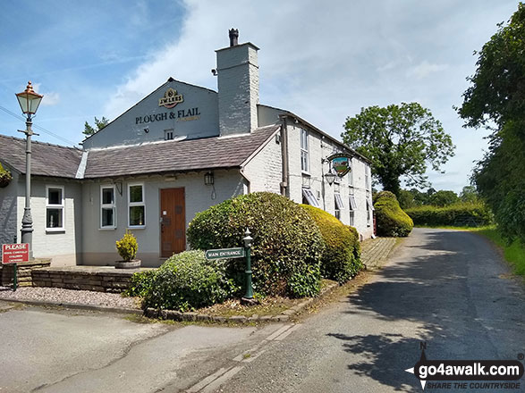 Walk ch123 Knolls Green and Lindow Moss from Lindow Common, Wilmslow - The Plough and Flail, Paddockhill