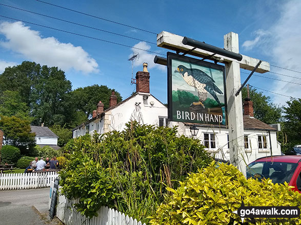 Walk ch123 Knolls Green and Lindow Moss from Lindow Common, Wilmslow - The Bird in Hand, Knolls Green