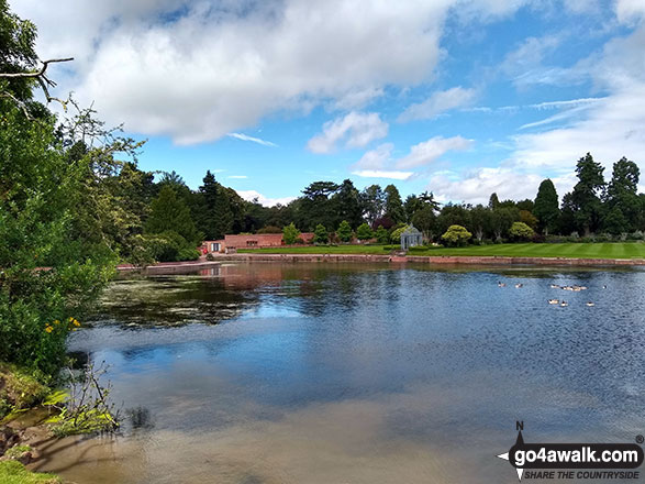 Walk ch141 Siddington Heath from Redes Mere - Capesthorne Hall