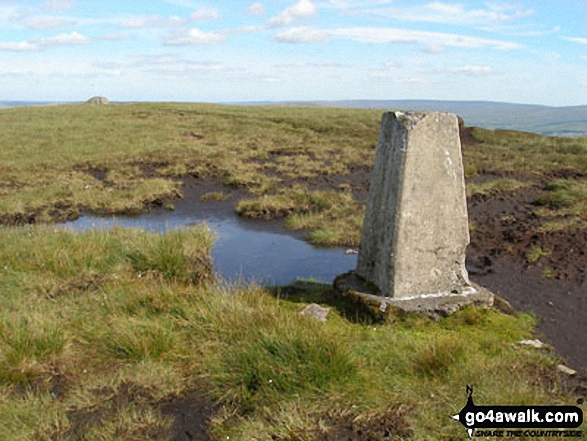 Killhope Law summit trig point 