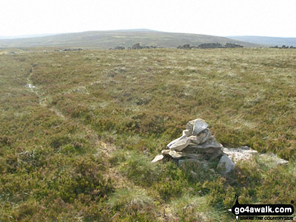 Cairn on Killhope Moor 